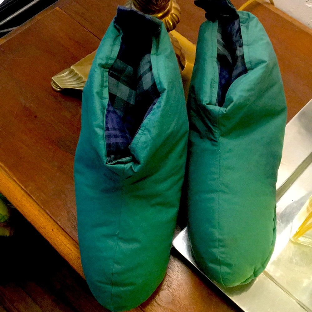 Down booties